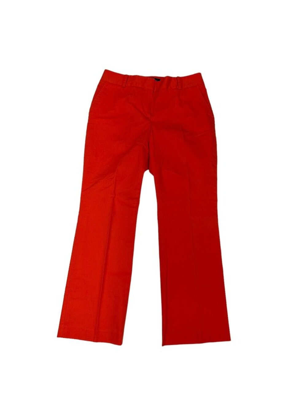 Talbots Petite Women’s Straight Legs Dress Pant SZ 10P Orange Vibrant Colorful